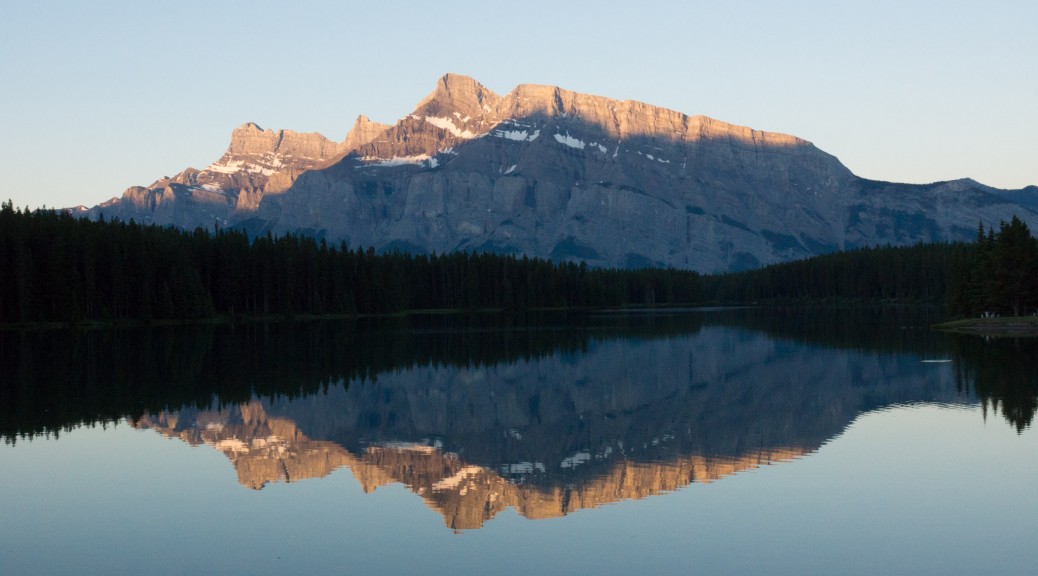 Banff National Park at dawn